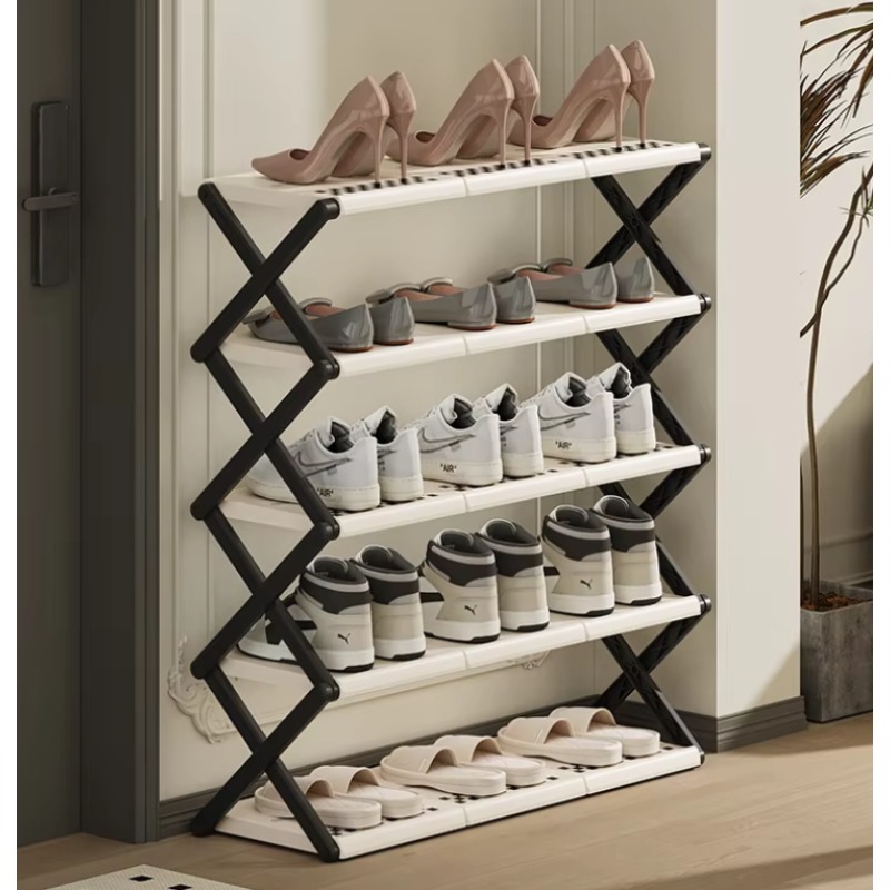 Muji Home Storage - رف أحذية ياباني قابل للطي من