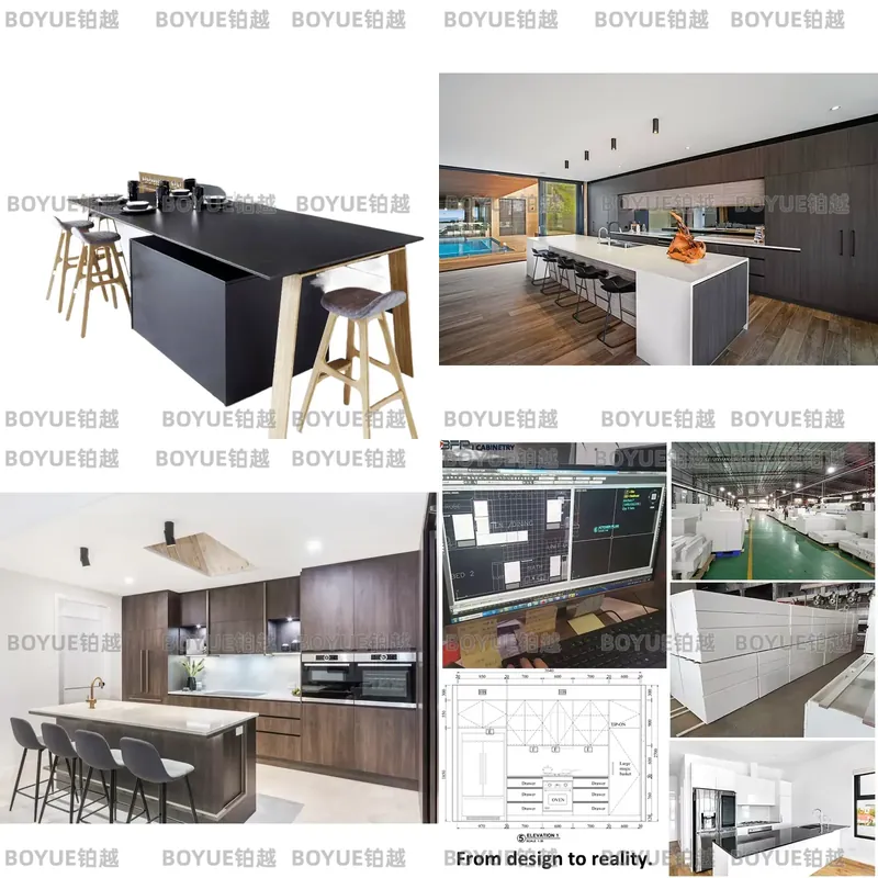 Interior Design Kitchen Modern - خزائن مطبخ عصرية مخصصة، تصميم أثاث