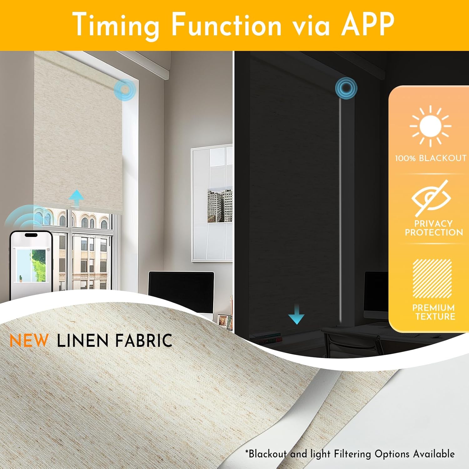 ستائر دوارة جديدة لعام 2026، ت - مراجعة Linen Roller Blind وسعره