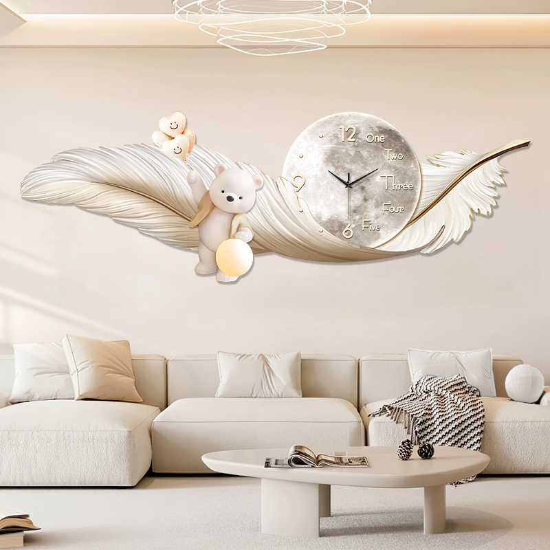 ساعة حائط كبيرة فاخرة، تاريخ د - مراجعة Interior Design Living Room And Kitchen وسعره
