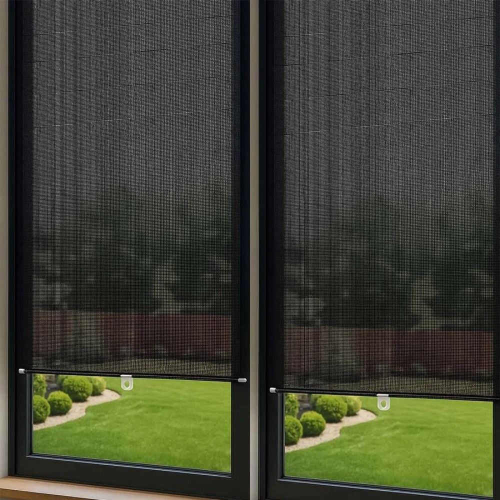 ستارة دوارة قابلة للتحريك مع ك - مراجعة Linen Roller Blind وسعره