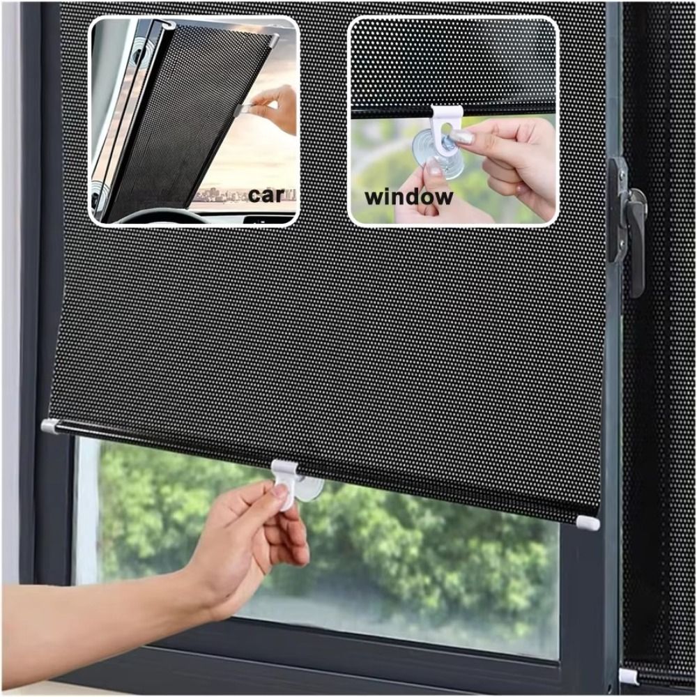 ستارة دوارة قابلة للتحريك مع ك - مراجعة Linen Roller Blind وسعره