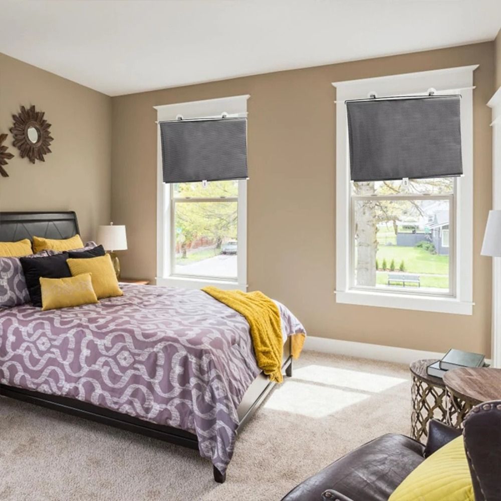 ستارة دوارة قابلة للتحريك مع ك - مراجعة Linen Roller Blind وسعره