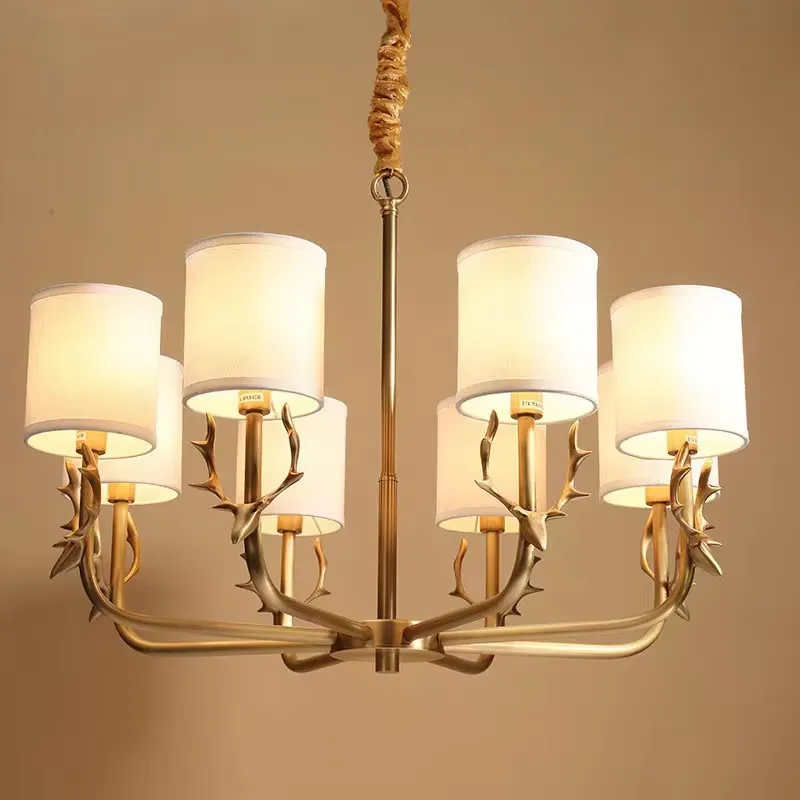 ثريا نحاسية لغرفة المعيشة وغرف - مراجعة Interior Design Living Room And Kitchen وسعره