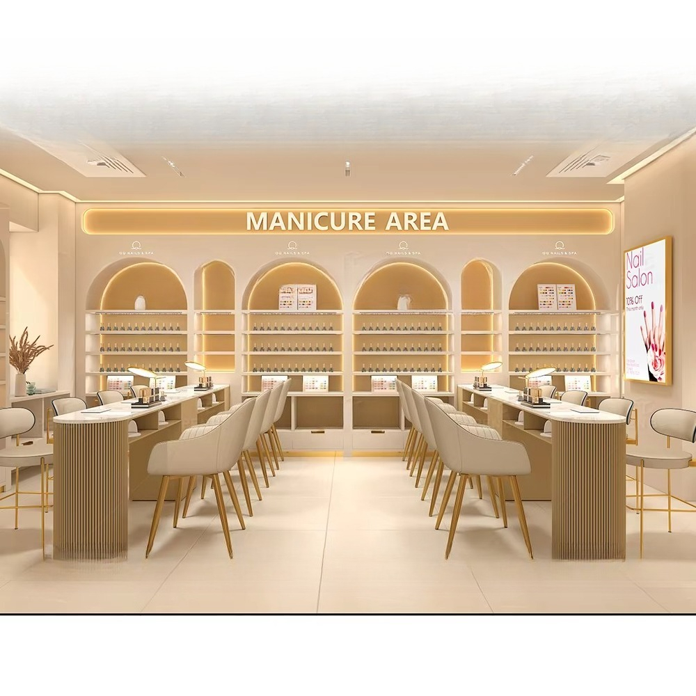 تصميم صالون سبا لفن الأظافر وق - مراجعة Interior Design Studio وسعره