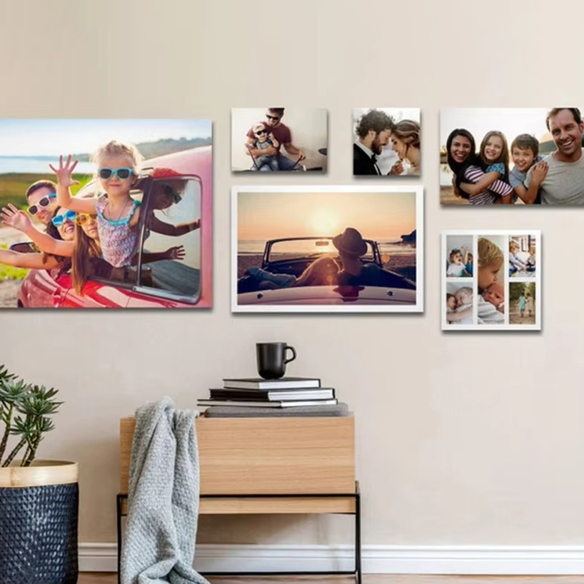 طباعة صور مخصصة على قماش بدون  - مراجعة Interior Design Living Room وسعره