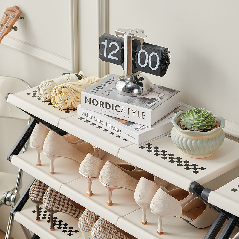 رف أحذية ياباني قابل للطي من M - مراجعة Muji Home Storage وسعره