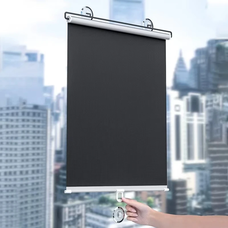 ستائر رول للنوافذ بدون حفر، عن - مراجعة Linen Roller Blind وسعره