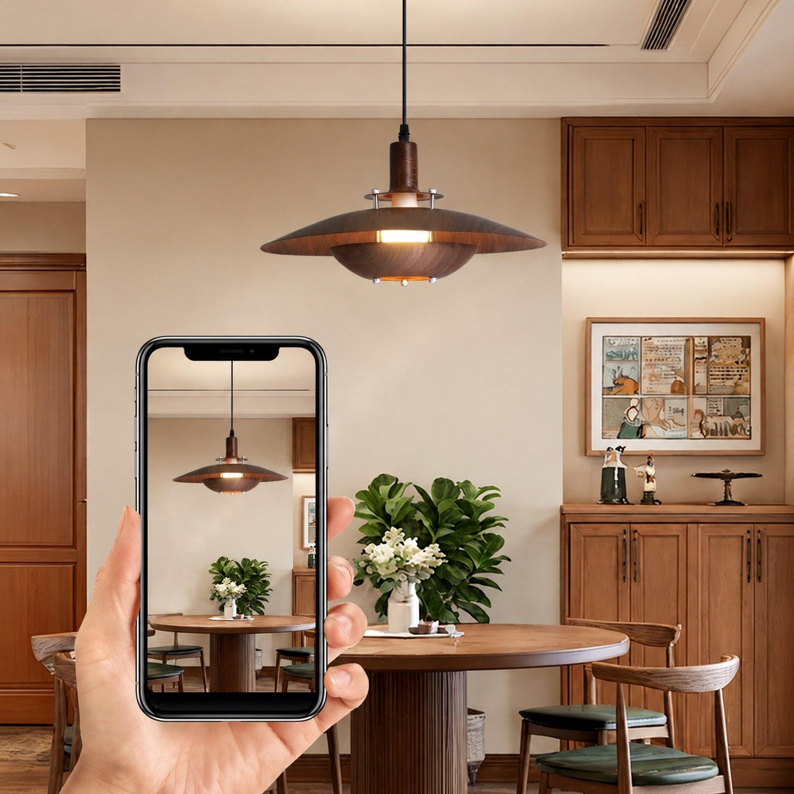 إضاءة معلقة بأسلوب ريفي، ثريا  - مراجعة Interior Design Living Room And Kitchen وسعره