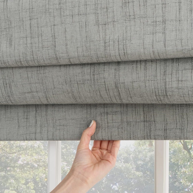 ستائر رومانية عازلة للضوء بنسب - مراجعة Linen Roller Blind وسعره