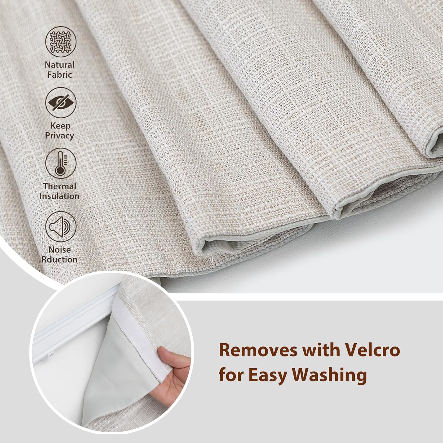 ستائر رومانية فاخرة عالية الجو - مراجعة Linen Roller Blind وسعره