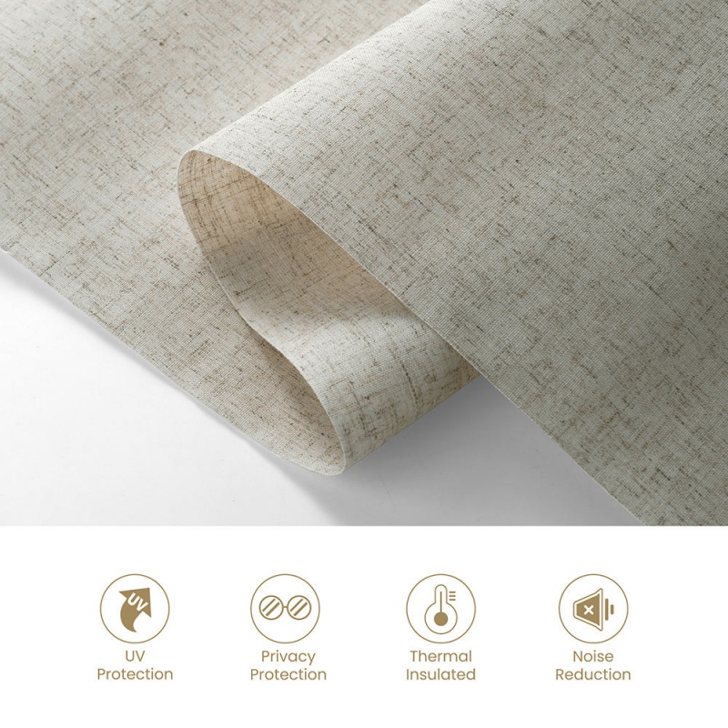ستائر زيبرا كهربائية قابلة للت - مراجعة Linen Roller Blind وسعره