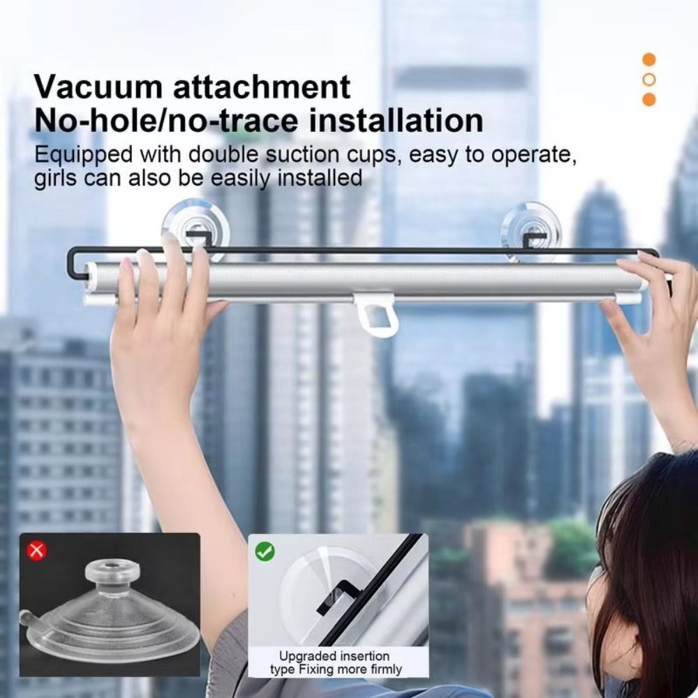 ستائر رول قابلة للسحب سوداء مح - مراجعة Linen Roller Blind وسعره